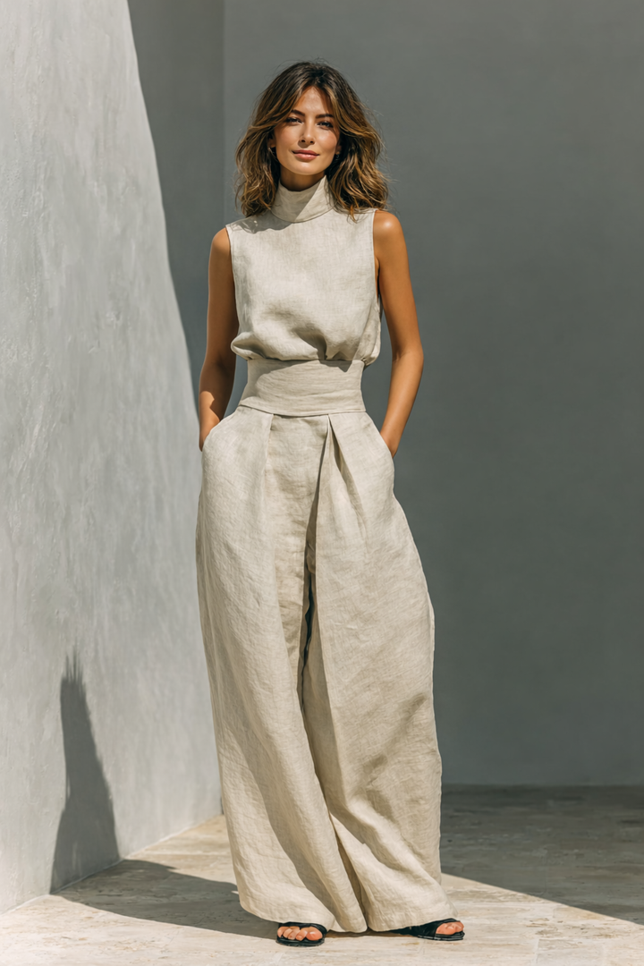 Maria | Conjunto Minimalista de Duas Peças