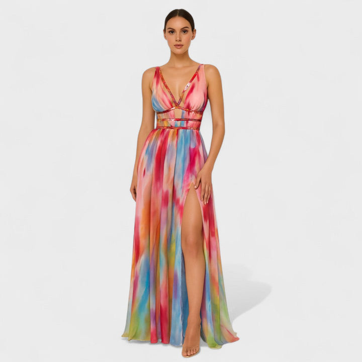 Karina - Vestido Elegante e Fresco