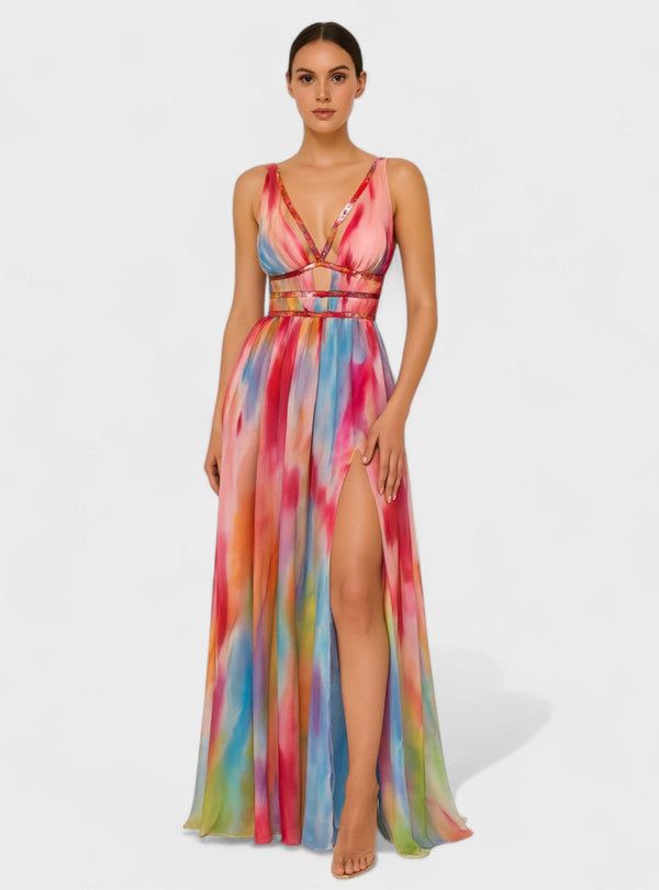 Karina - Vestido Elegante e Fresco