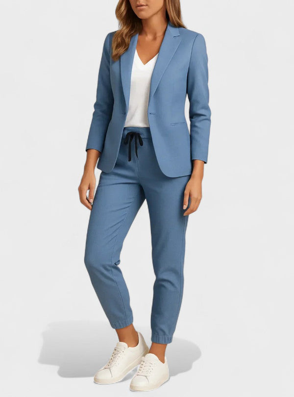 Gabriela - Conjunto Elegante com Casaco e Calças