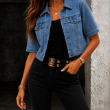 Jessica | Casaco de Denim Curto