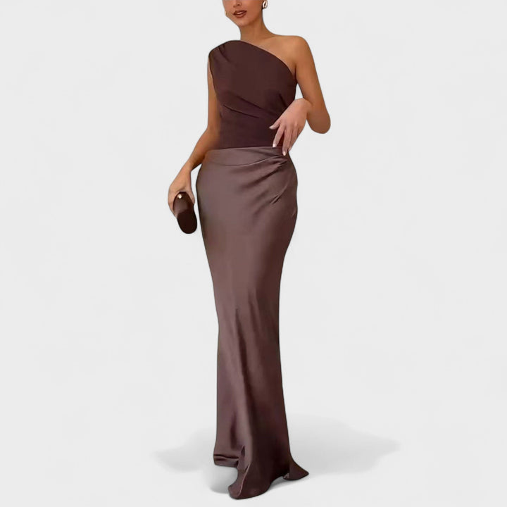 Marilia - Vestido Plissado Elegante