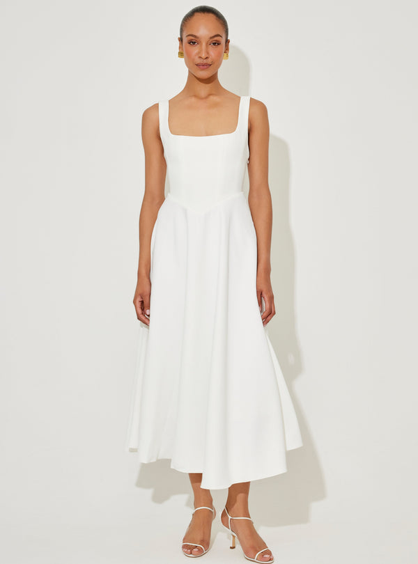 Amélia - Vestido Midi Intemporal