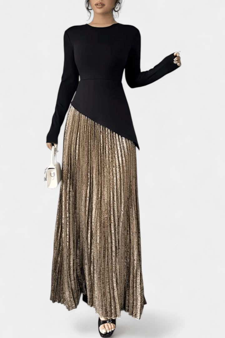 Elin | Vestido de bloco de cor