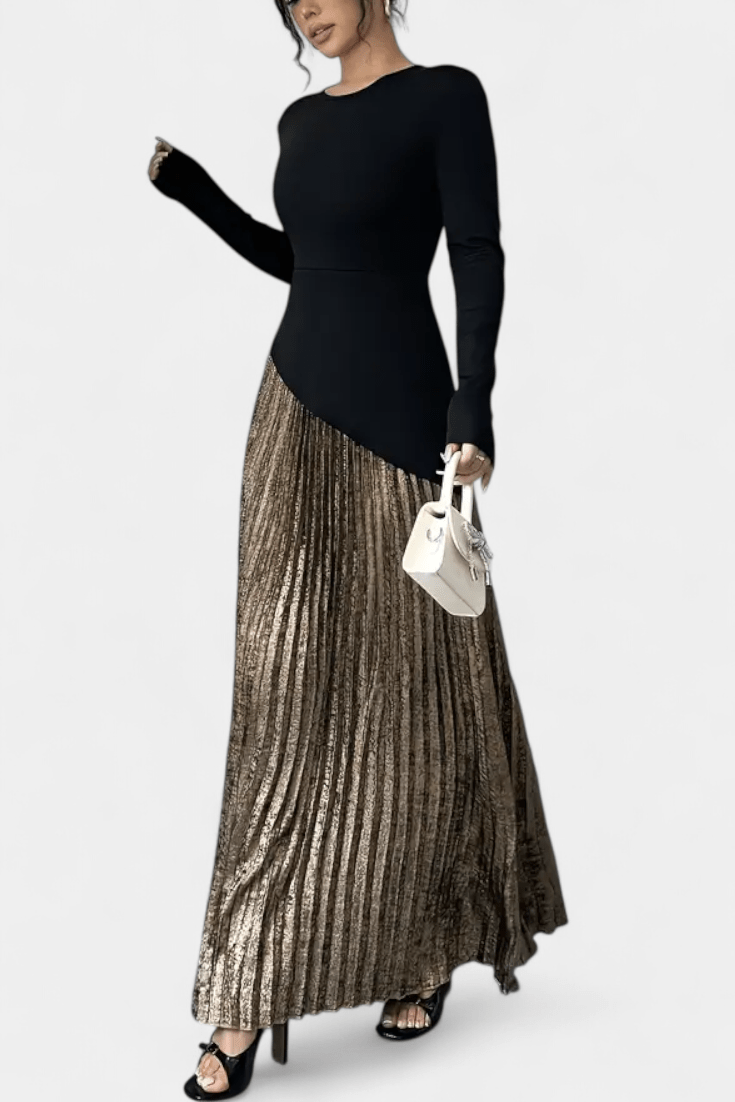 Elin | Vestido de bloco de cor
