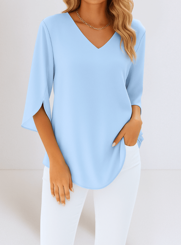 Emilie | Blusa de Decote em V