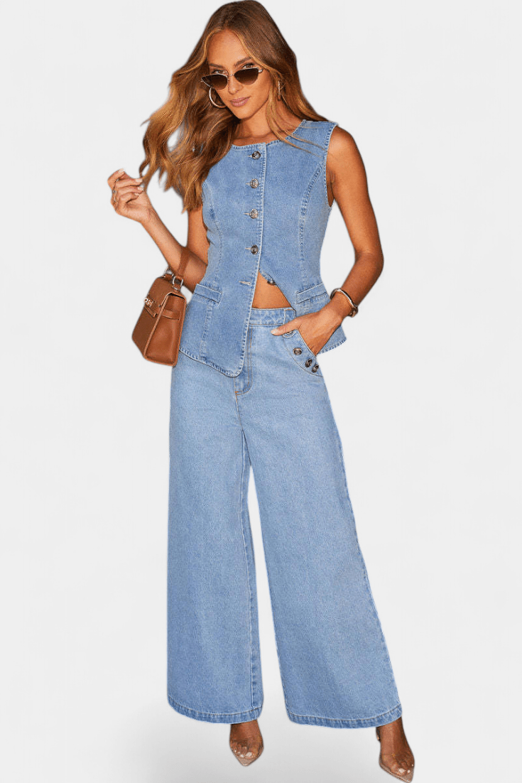 Emma | Conjunto de Denim