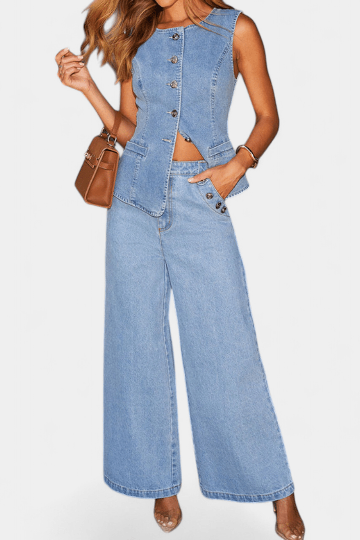 Emma | Conjunto de Denim
