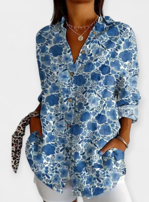Frida | Camisa com Estampa Floral