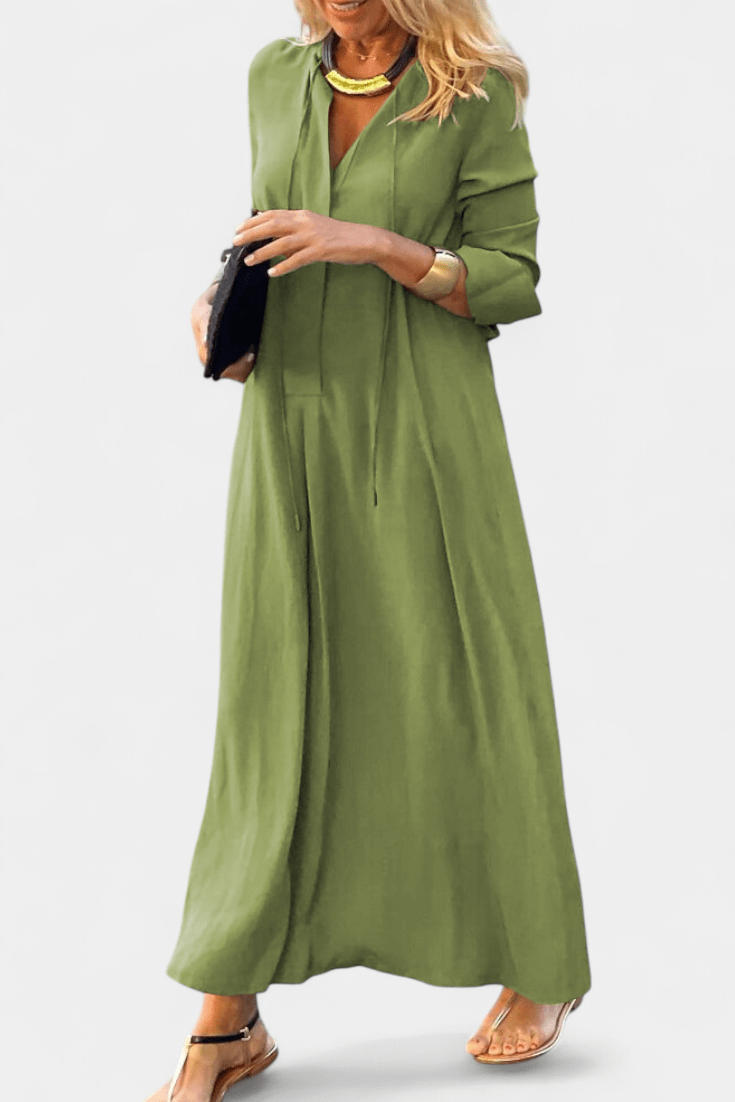 Helene | Vestido de decote em V