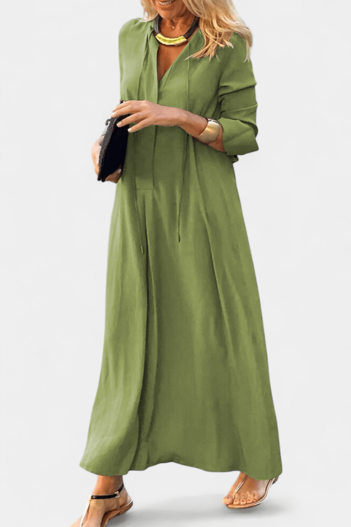 Helene | Vestido de decote em V