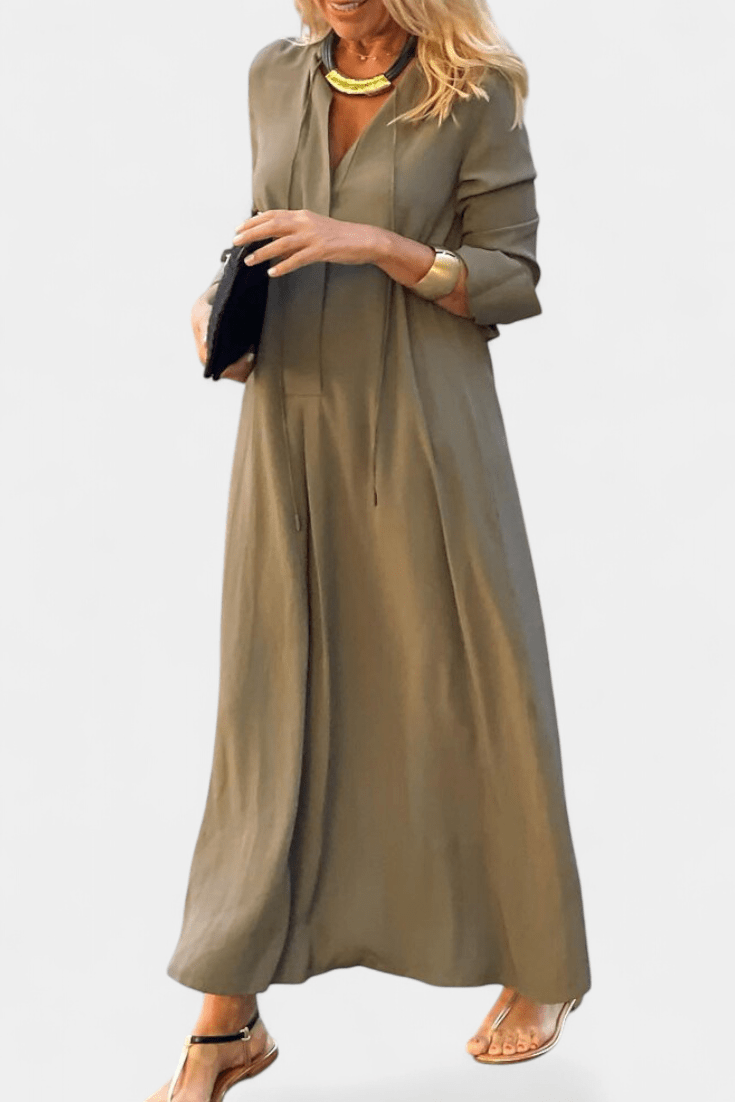 Helene | Vestido de decote em V
