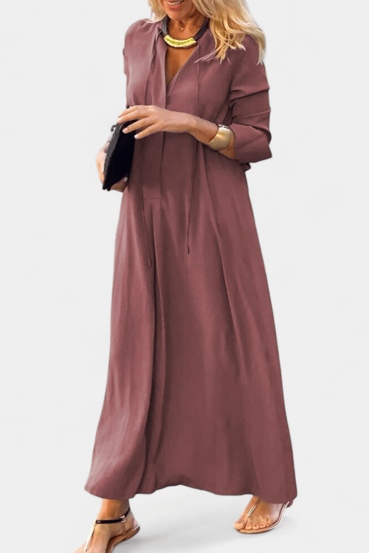 Helene | Vestido de decote em V