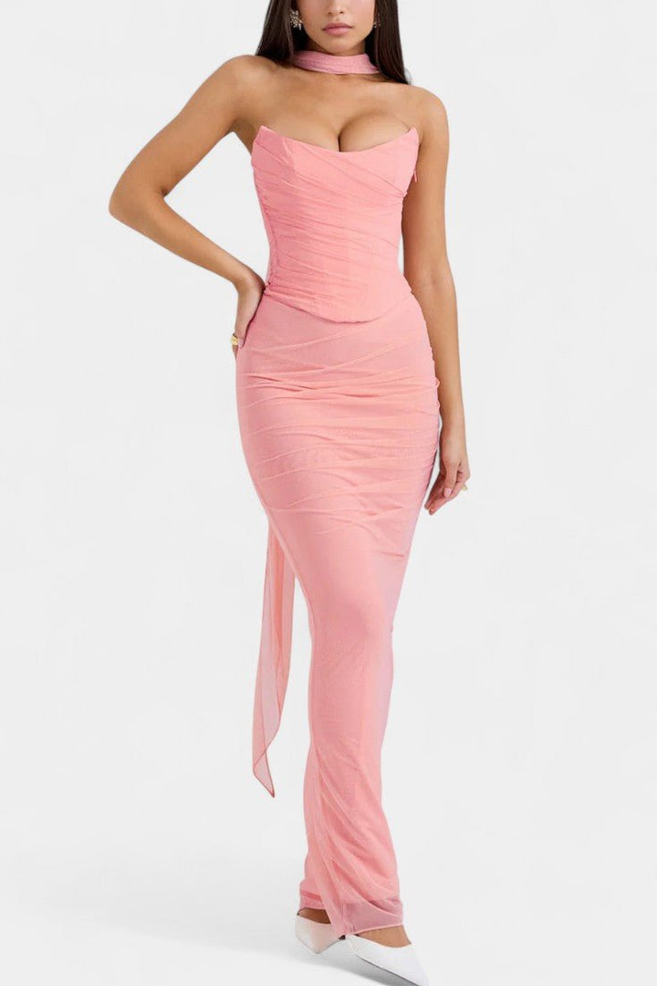 Ida | Vestido de rede decorativo