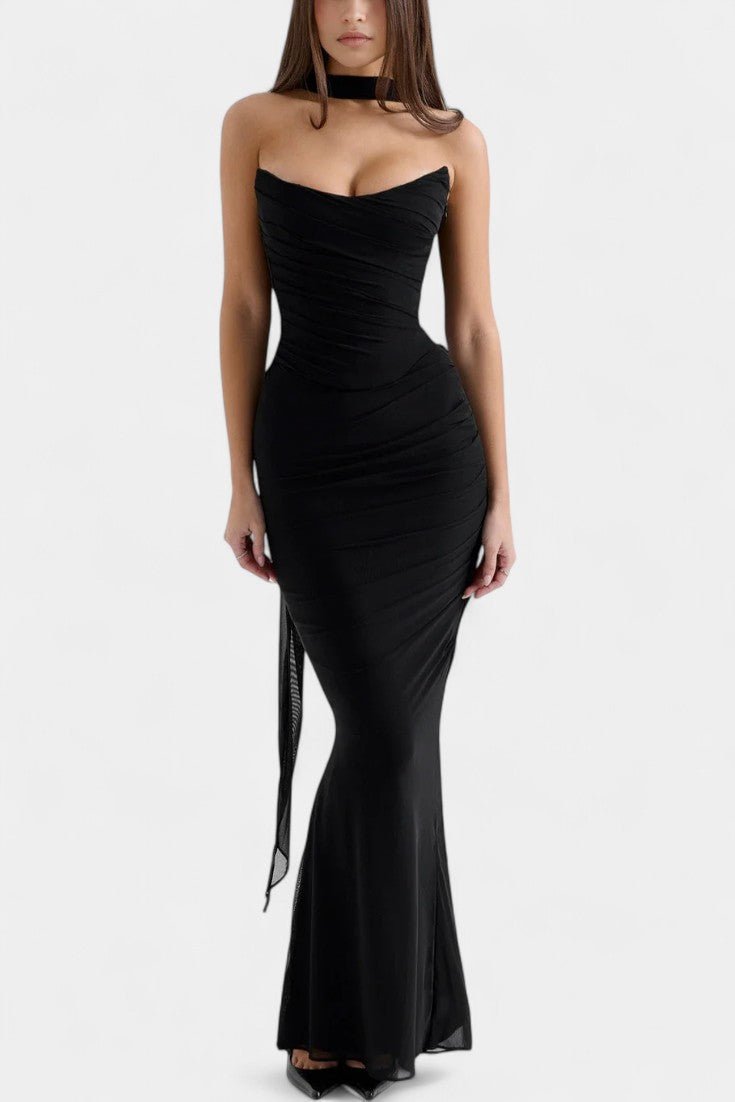 Ida | Vestido de rede decorativo