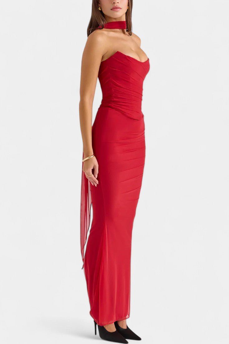Ida | Vestido de rede decorativo