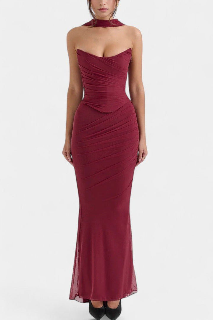 Ida | Vestido de rede decorativo