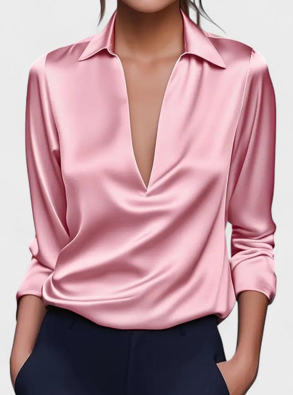 Ida | Camisa de cetim