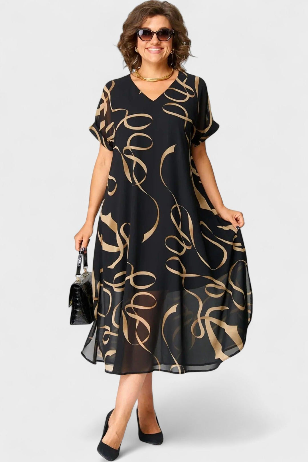 Inger | Vestido de decote em V