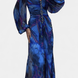 Kirstine | Vestido Maxi Plissado