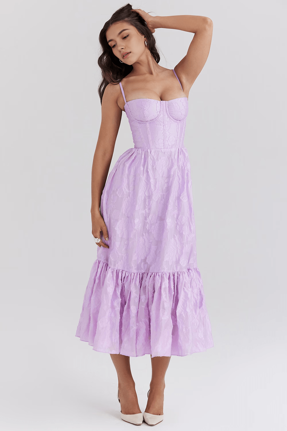 Laura | Midi vestido