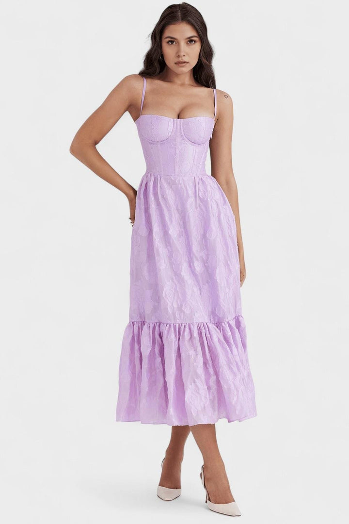 Laura | Midi vestido
