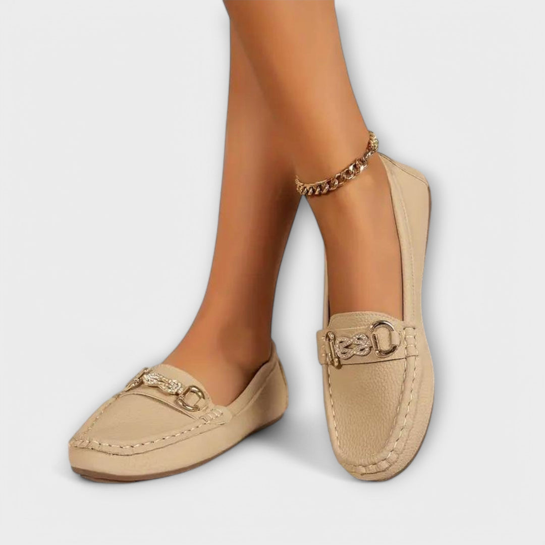 Lara - Mocassins de pele
