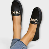 Cristina - Mocassins de pele