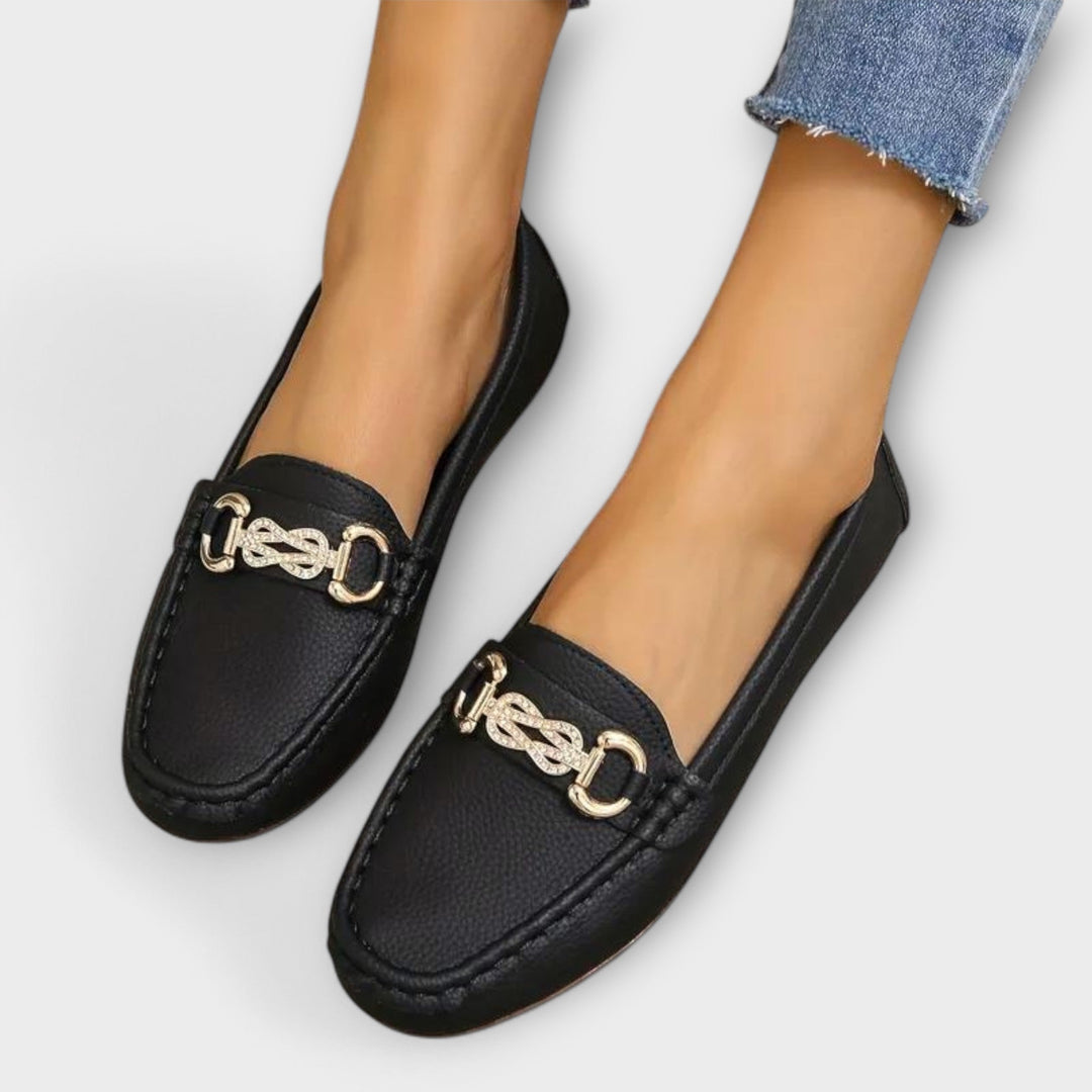 Lara - Mocassins de pele