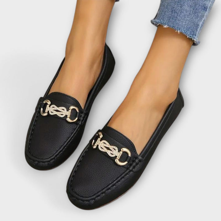 Lara - Mocassins de pele