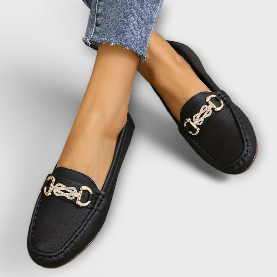 Lara - Mocassins de pele