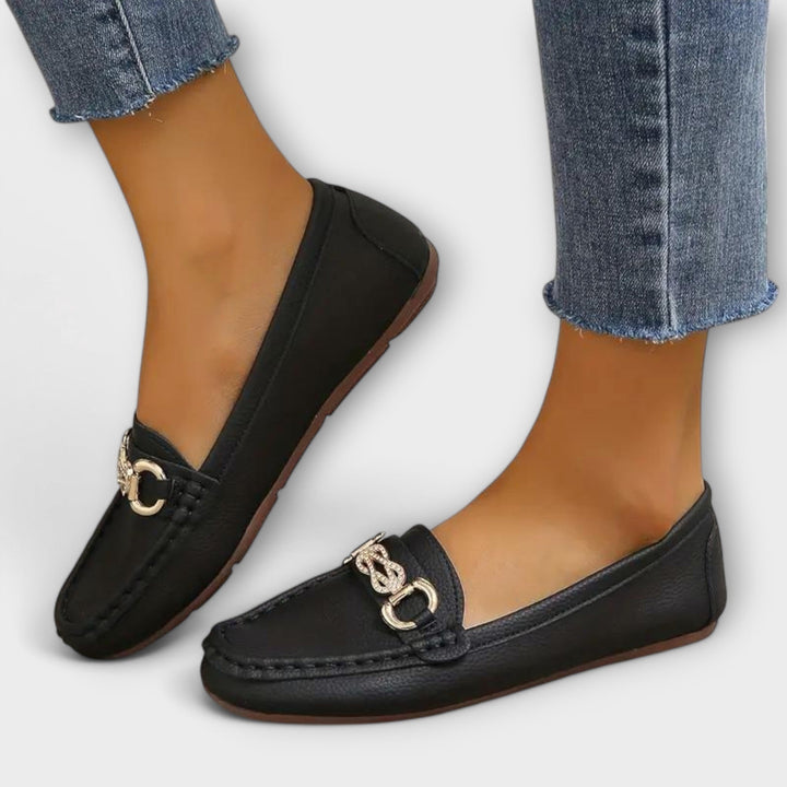 Lara - Mocassins de pele