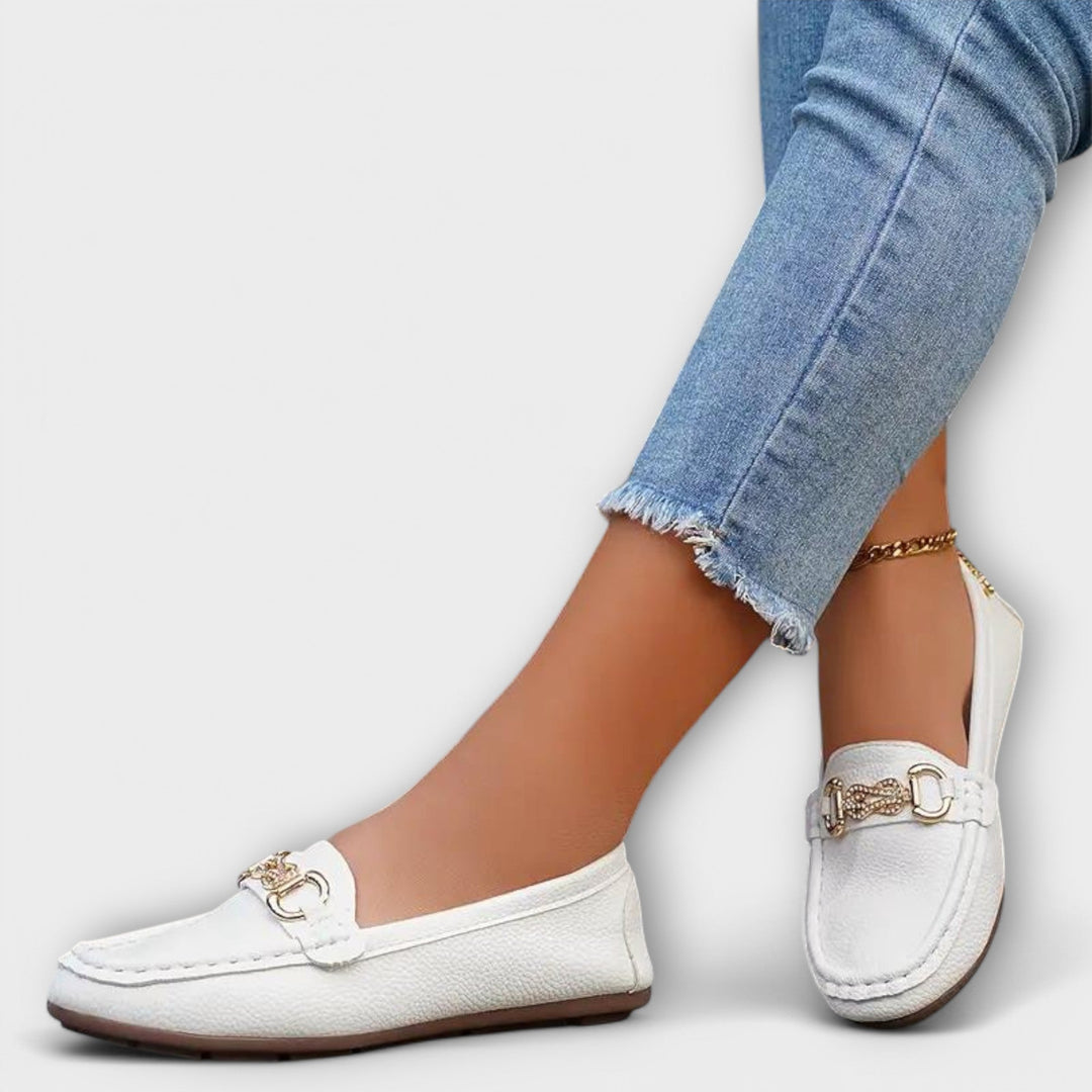 Lara - Mocassins de pele