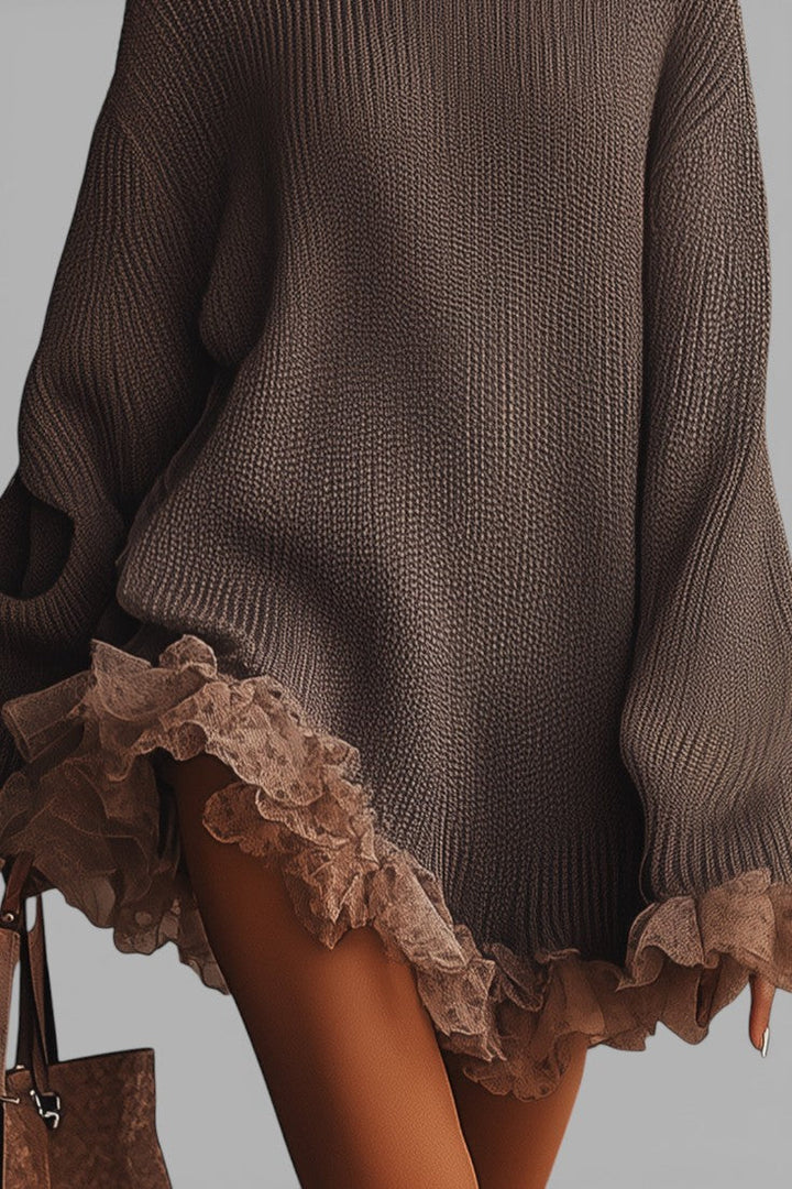 Louise™ | Vestido de malha quente com pregas