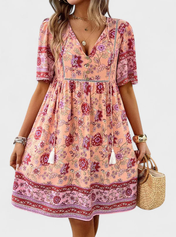 Marta - Vestido Boho Floral