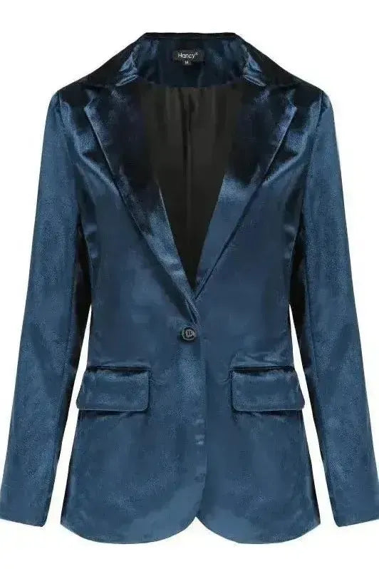 Marie | Blazer de veludo