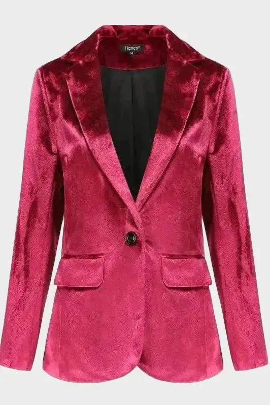 Marie | Blazer de veludo