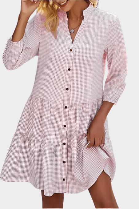 Mette | Vestido de Verão Risca