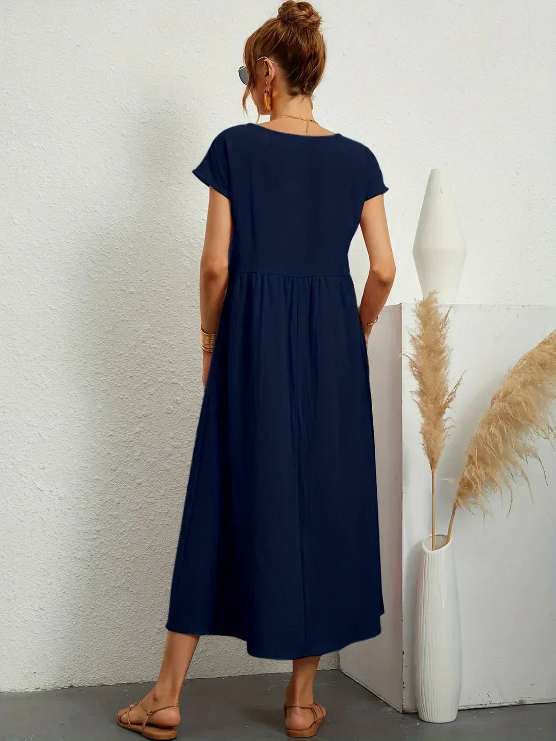 Gabriela | Vestido Midi de Elegância Intemporal