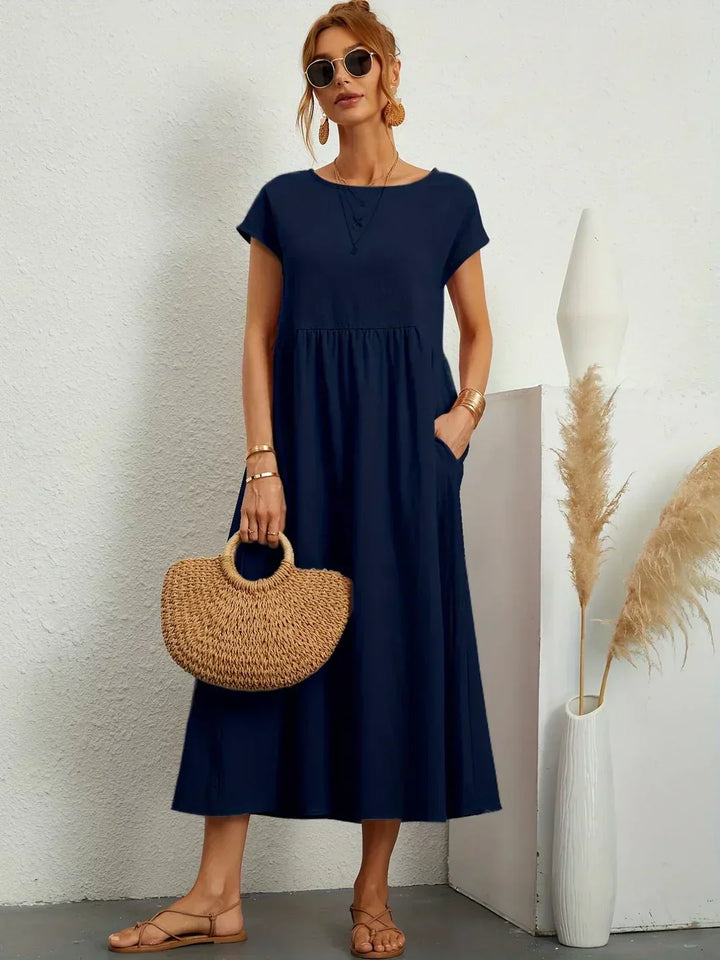 Gabriela | Vestido Midi de Elegância Intemporal