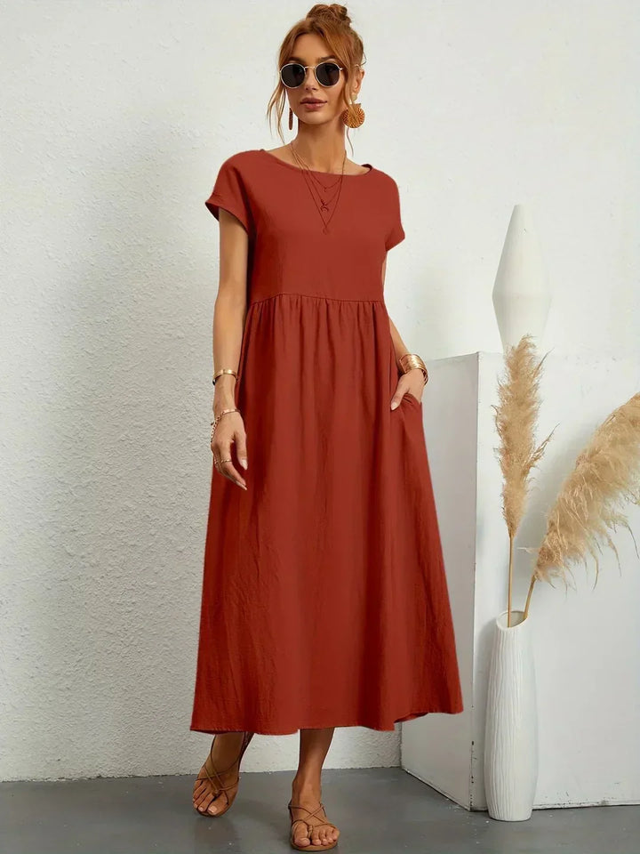 Gabriela | Vestido Midi de Elegância Intemporal