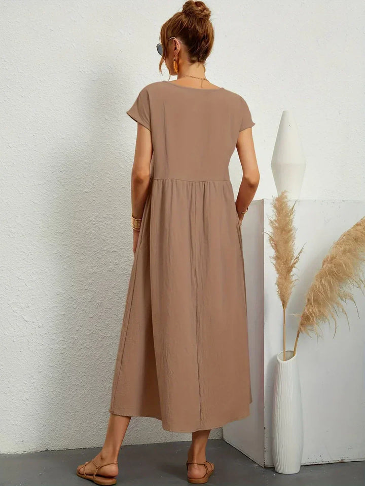Gabriela | Vestido Midi de Elegância Intemporal
