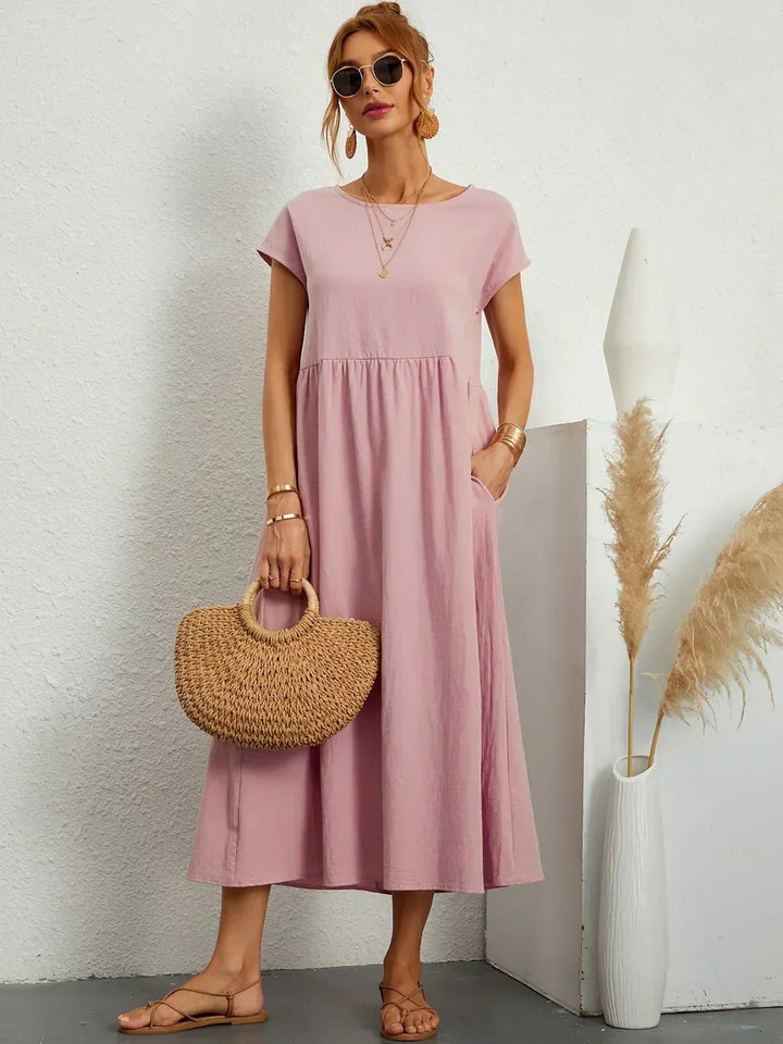 Gabriela | Vestido Midi de Elegância Intemporal