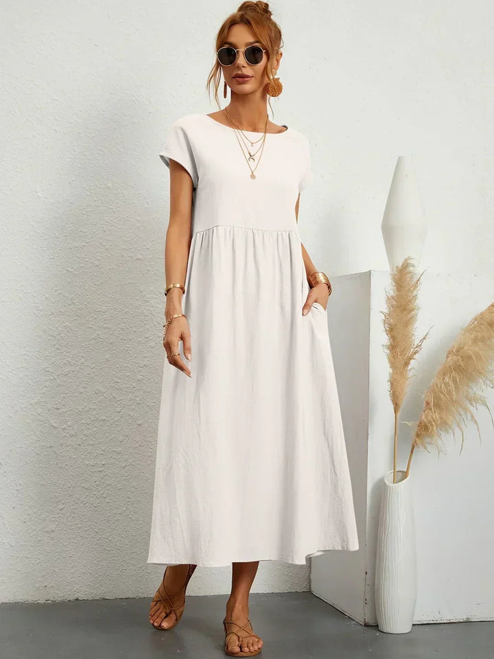 Gabriela | Vestido Midi de Elegância Intemporal
