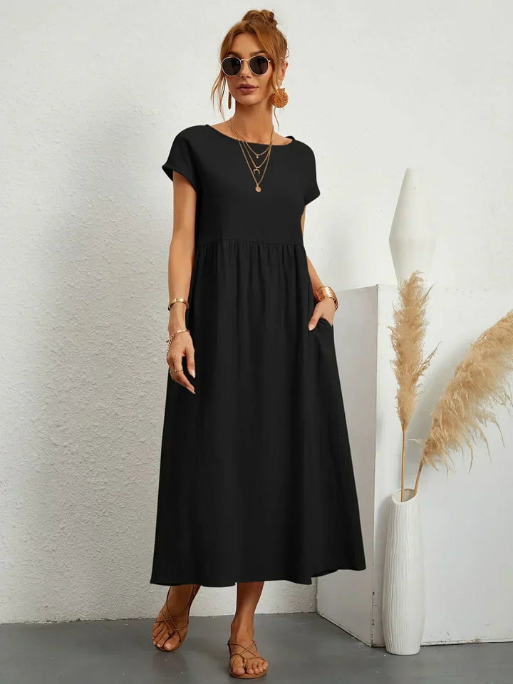 Gabriela | Vestido Midi de Elegância Intemporal