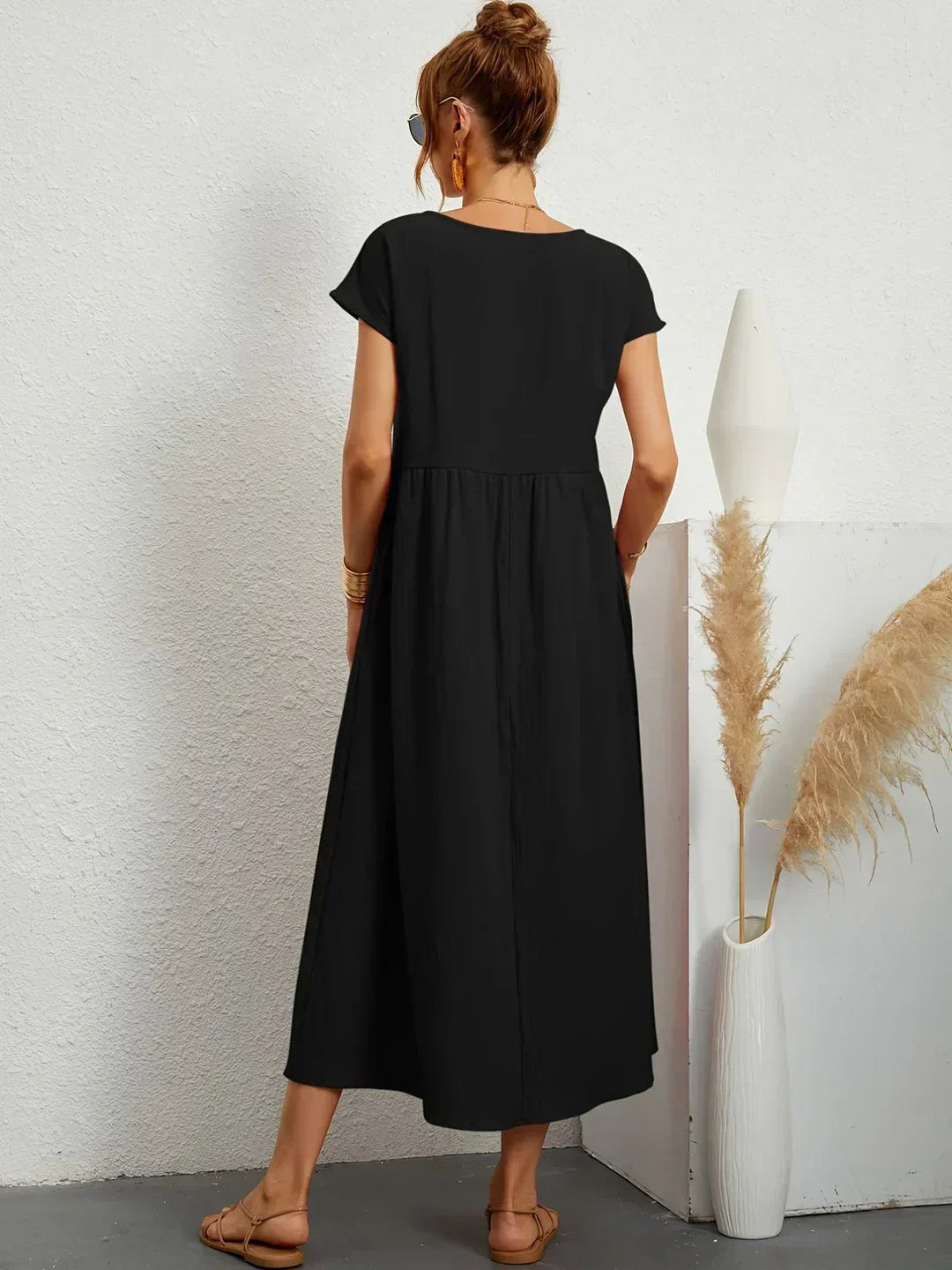 Gabriela | Vestido Midi de Elegância Intemporal