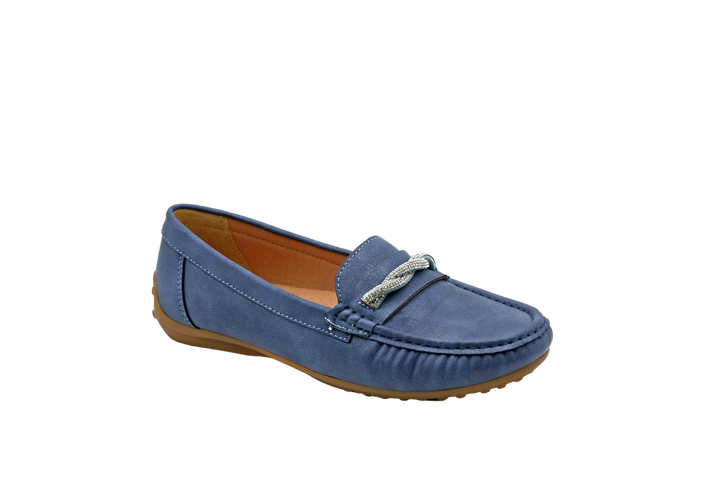2092 | Mocassim com aplique brilhante