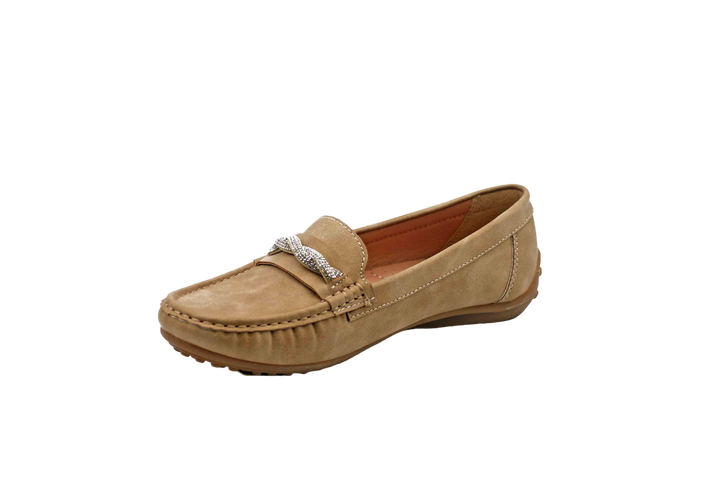 2092 | Mocassim com aplique brilhante