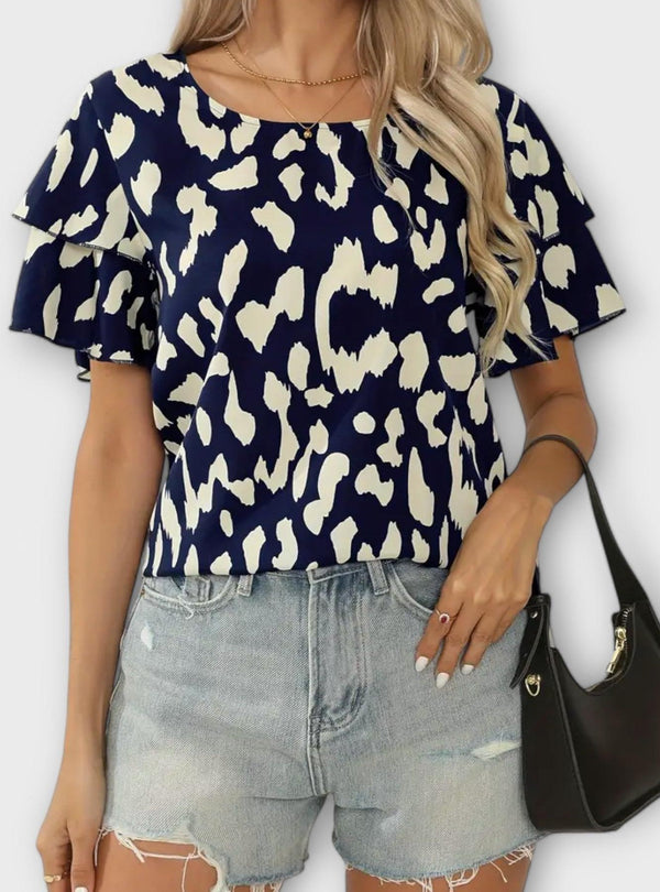 Nora | Top de Leopardo