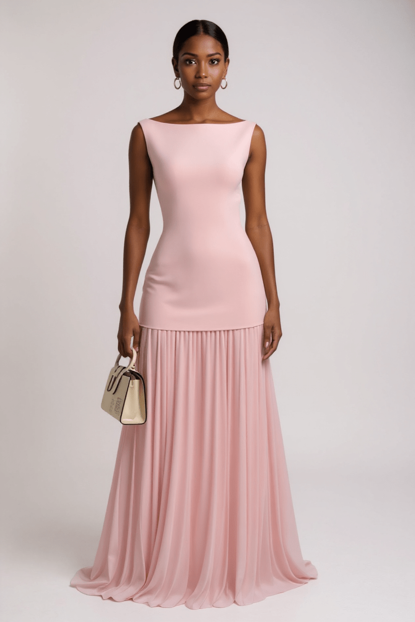 Olivia | Vestido Plissado